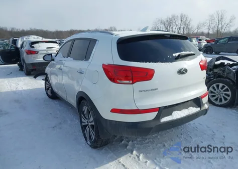 2014 Kia Sportage Ex from USA, damaged, VIN KNDPCCAC6E7566341